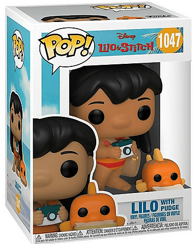Фігурка Funko POP! & Buddy Disney: Lilo & Stitch — LILO WITH PUDGE (Ліло з рибкою Паджем) #1047 - Фото 1 Фігурка Funko POP! & Buddy Disney: Lilo & Stitch — LILO WITH PUDGE (Ліло з рибкою Паджем) #1047 - зображення 1