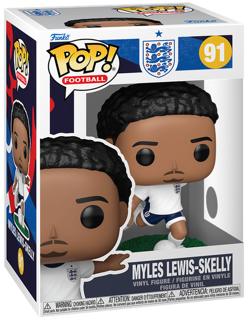 Фігурка Funko POP! Football: Myles Lewis-Skelly (Майлз Льюїс-Скеллі) #91 - Фото 1 Фігурка Funko POP! Football: Myles Lewis-Skelly (Майлз Льюїс-Скеллі) #91 - зображення 1