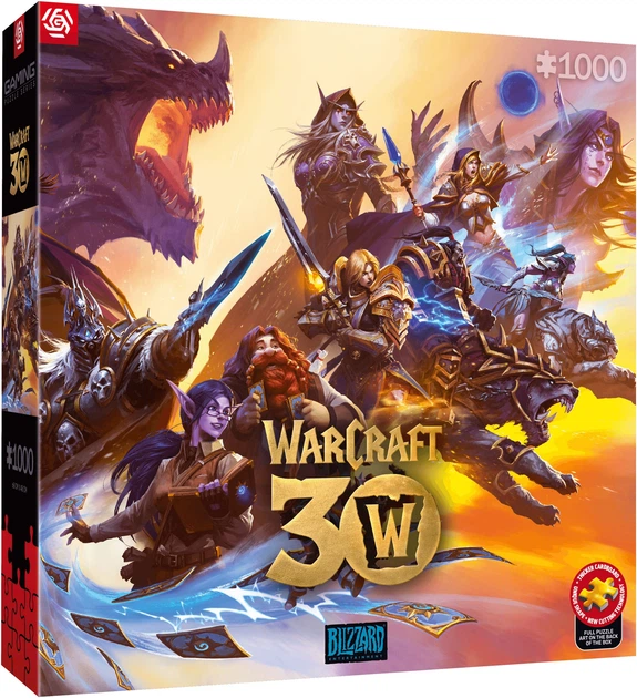 Пазл Good Loot World of Warcraft: 30th Anniversary 1000 елементів - Фото 5 Пазл Good Loot World of Warcraft: 30th Anniversary 1000 елементів - зображення 5