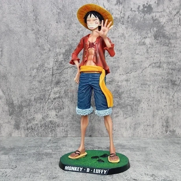Фигурка Манки Ди Луффи One Piece коллекционная статуэтка аниме 42 см большая модель для фанатов и ценителей японской манги Monkey D Luffy - изображение 2