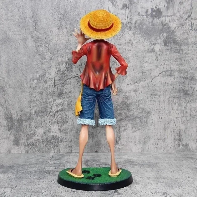 Фигурка Манки Ди Луффи One Piece коллекционная статуэтка аниме 42 см большая модель для фанатов и ценителей японской манги Monkey D Luffy - изображение 3