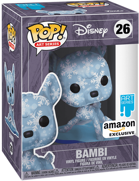 Фигурка Funko Pop! Artist Series: Disney — #26 Бэмби (Bambi) - Фото 1 Фигурка Funko Pop! Artist Series: Disney — #26 Бэмби (Bambi) - изображение 1