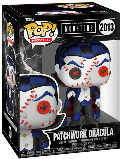 Фигурка Funko POP! Universal Monsters: Patchwork Dracula (Дракула в стиле Patchwork) #2013 - Фото 1 Фигурка Funko POP! Universal Monsters: Patchwork Dracula (Дракула в стиле Patchwork) #2013 - изображение 1