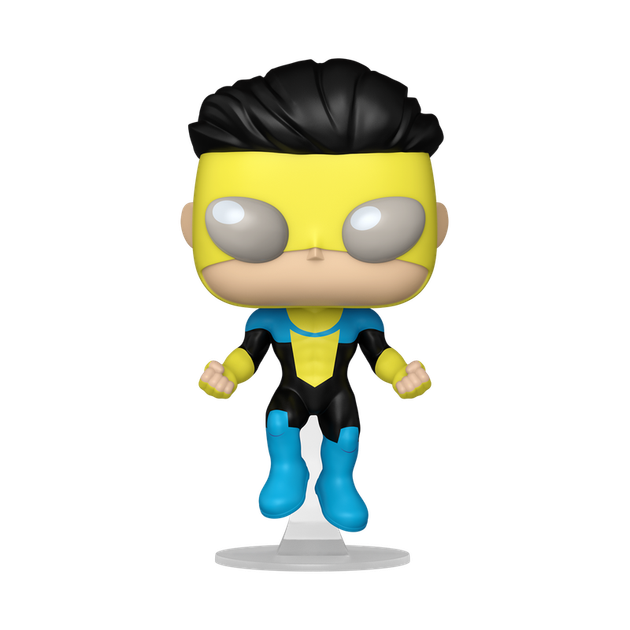 Фигурка Funko Pop! Animation: Invincible — #2452 Неуязвимый в полете с протектором (Invincible Floating with Pop! Protector) - изображение 2