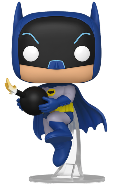 Фігурка Funko POP! Heroes: Batman Classic TV Series — BATMAN WITH BOMB (Бетмен з бомбою) #624) - Фото 2 Фігурка Funko POP! Heroes: Batman Classic TV Series — BATMAN WITH BOMB (Бетмен з бомбою) #624) - зображення 2