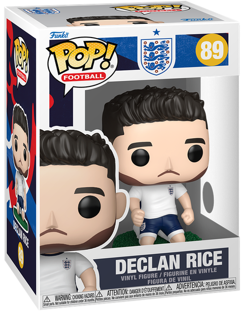 Фигурка Funko POP! Football: Declan Rice (Деклан Райс) #89 - Фото 1 Фигурка Funko POP! Football: Declan Rice (Деклан Райс) #89 - изображение 1