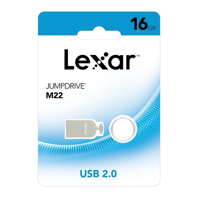 USB флеш-накопичувач Lexar JumpDrive M22 USB 2.0 16GB (LJDM022016G-BNJNG) - Фото 5 USB флеш-накопичувач Lexar JumpDrive M22 USB 2.0 16GB (LJDM022016G-BNJNG) - зображення 5