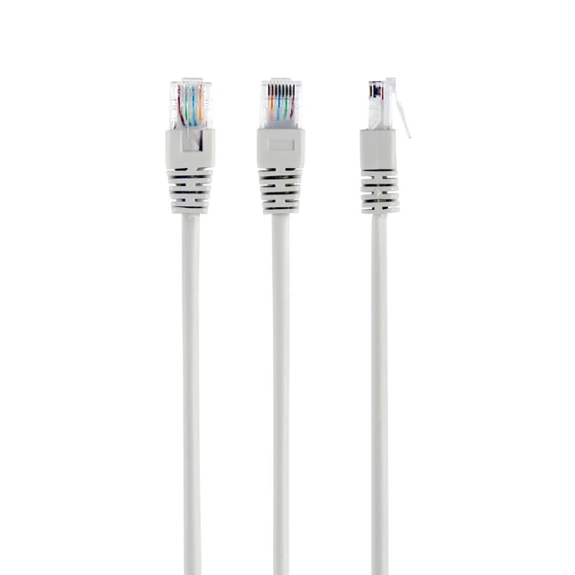 Патч корд Cablexpert (PP12-20M) cat.5E, 20м, сірий - Фото 1 Патч корд Cablexpert (PP12-20M) cat.5E, 20м, сірий - изображение 1