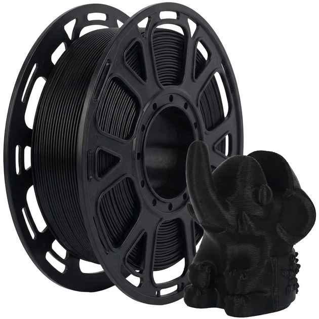 Філамент (пластик для 3D принтера) Kingroon PLA NPLA002-ZX 1,75 мм 1 кг Black - зображення 14