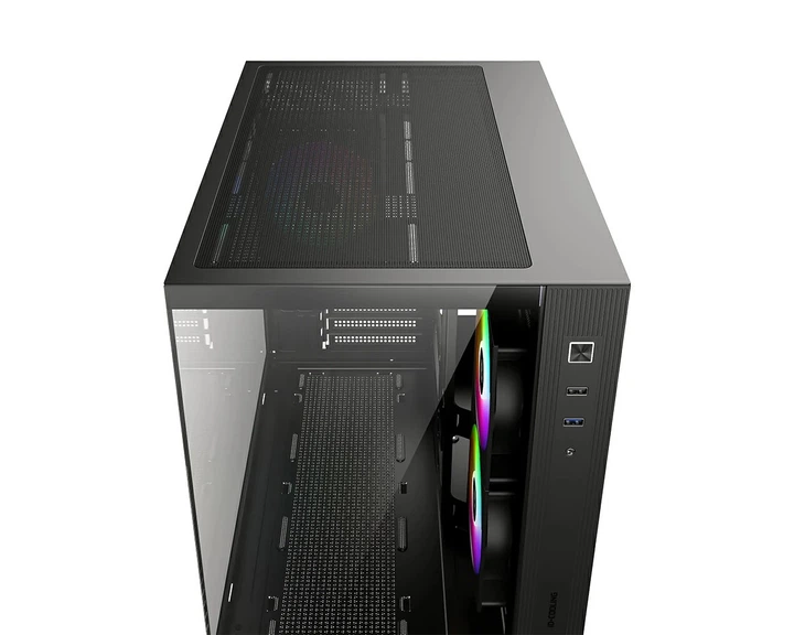 Корпус ID-Cooling View 500 ARGB Black - зображення 9