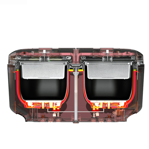 Мультиварка с двумя чашами FITCOOKER TWIN CHEF 3L, 3л, 10 программ - изображение 9