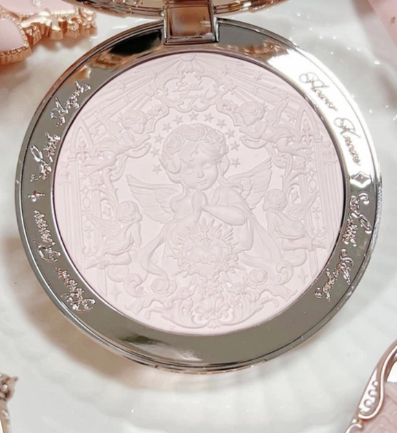 Матовий хайлайтер Flower Knows Little Angel Collection у відтінку M02 Angelic Strawberry - зображення 2