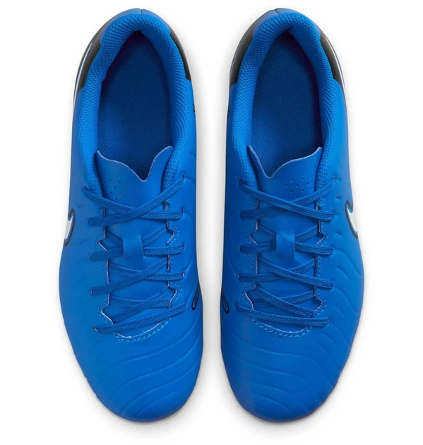 Бутсы детские Nike Tiempo Jr Tie Legend 10 Club Fg/Mg 33 Синий DV4352-400 - изображение 9