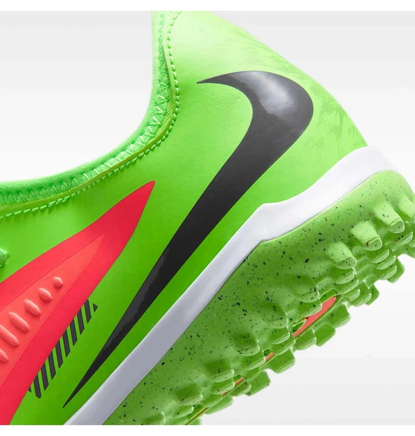 Сороконіжки дитячі Nike Phantom 6 Low Academy Green/Red 1Y Червоний, Зелений HQ2040-603 - Фото 8 Сороконіжки дитячі Nike Phantom 6 Low Academy Green/Red 1Y Червоний, Зелений HQ2040-603 - зображення 8