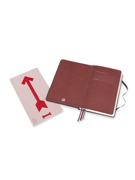 Блокнот Moleskine Вояжер медиум, Синий (VN002B39) 8058647620374 - изображение 3