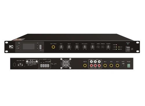 ITC T-350DTB Цифровий мікшер-підсилювач з MP3/Тюнером/Bluetooth - зображення 2