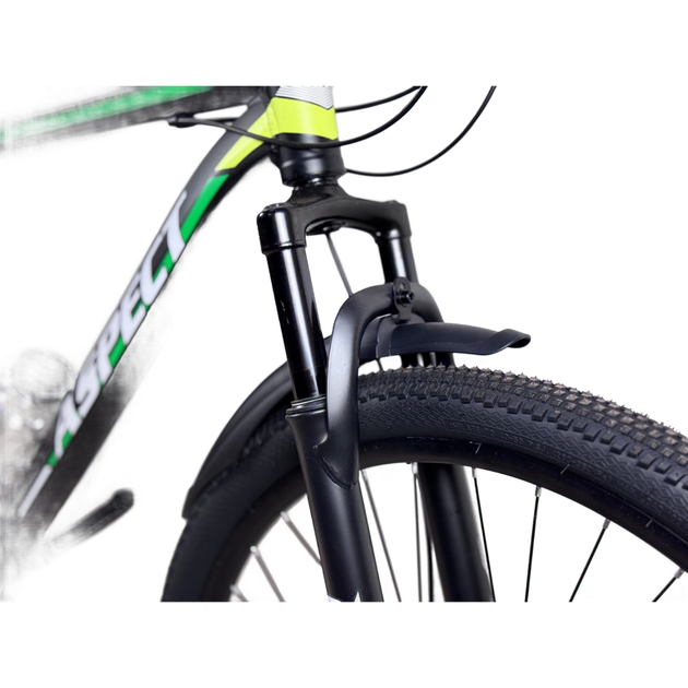 Велосипед CrossBike 29" Aspect 2026 Рама 21" black-green - Фото 6 Велосипед CrossBike 29" Aspect 2026 Рама 21" black-green - изображение 6
