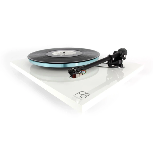 Програвач вінілових платівок Rega Planar 3 Nd3 MM White - зображення 3