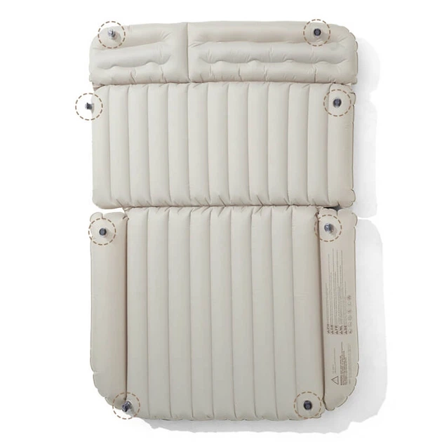 Матрац надувний для авто Mobi Garden 180x128x13 см NX22663015 beige - зображення 4