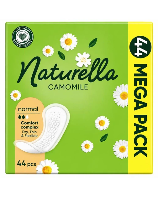 Ежедневные гигиенические прокладки Naturella Camomile Normal женские ароматизированные с экстрактом ромашки 44 шт (8006540100769) - изображение 2