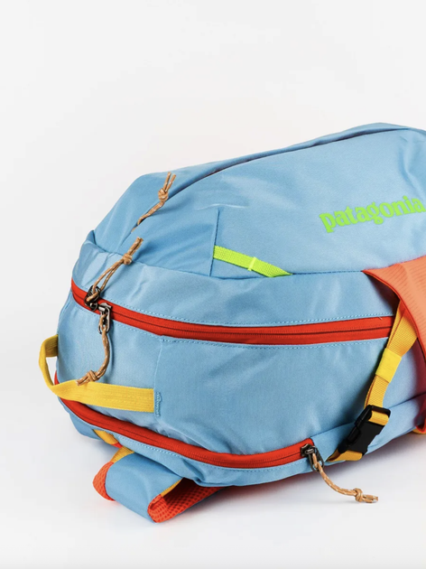 Водонепроникний Рюкзак Patagonia 26L бірюзово-помаранчевого кольору. - зображення 7