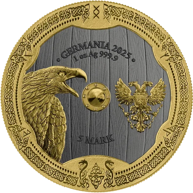 Колекційна срібна монета “Валькірії – Арнхільд” 31,1 г 2025 рік - Фото 3 Колекційна срібна монета “Валькірії – Арнхільд” 31,1 г 2025 рік - изображение 3