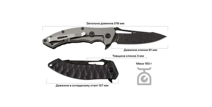Ніж Skif Shark II BSW Black - зображення 9