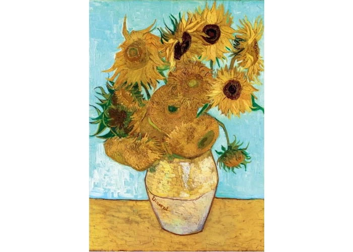 Пазл Clementoni Museum Collection: Подсолнухи, Винсент ван Гог (Museum Collection - Sunflowers Puzzle - 1000 pcs.), 1000 эл. (39966) - Фото 2 Пазл Clementoni Museum Collection: Подсолнухи, Винсент ван Гог (Museum Collection - Sunflowers Puzzle - 1000 pcs.), 1000 эл. (39966) - изображение 2