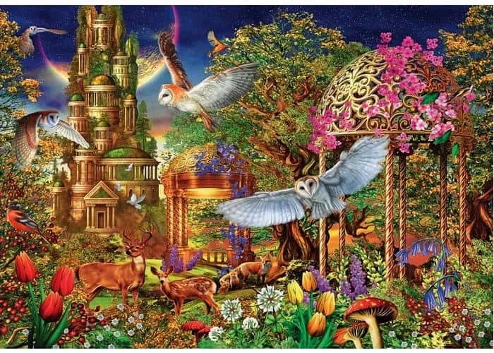 Пазл Clementoni High Quality Collection: Фантастичний лісовий сад, Чіро Маркетті (High Quality Collection - Woodland Fantasy Garden Puzzle - 1500 pcs.), 1500 ел. (31741) - Фото 2 Пазл Clementoni High Quality Collection: Фантастичний лісовий сад, Чіро Маркетті (High Quality Collection - Woodland Fantasy Garden Puzzle - 1500 pcs.), 1500 ел. (31741) - зображення 2