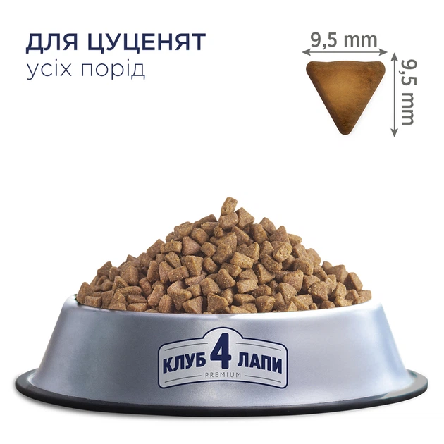 Сухой корм Club 4 Paws для щенков всех пород - курица 400 г (B4510111) - изображение 3