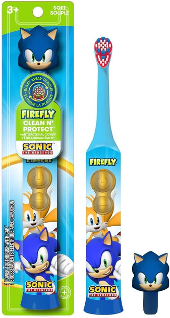Зубная щетка детская електрическая FIREFLY Clean N' Protect, Sonic - Фото 1 Зубная щетка детская електрическая FIREFLY Clean N' Protect, Sonic - изображение 1