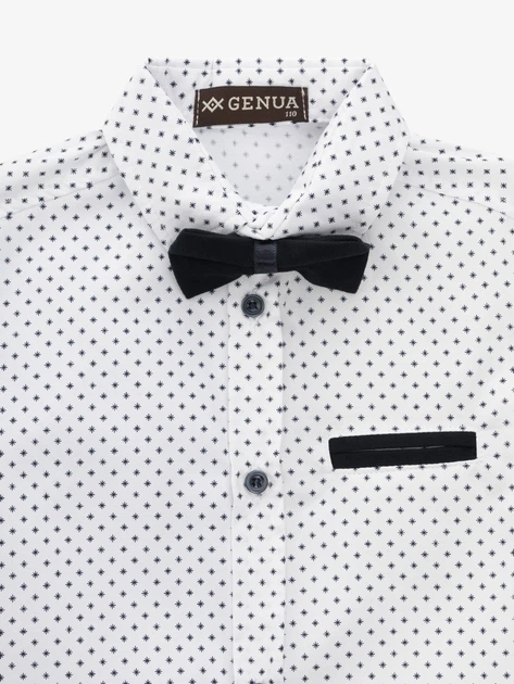 Костюм сорочка+штани для хлопчика GENUA 3128 104 см Білий+темно-синій shop (2000999678615) - зображення 2
