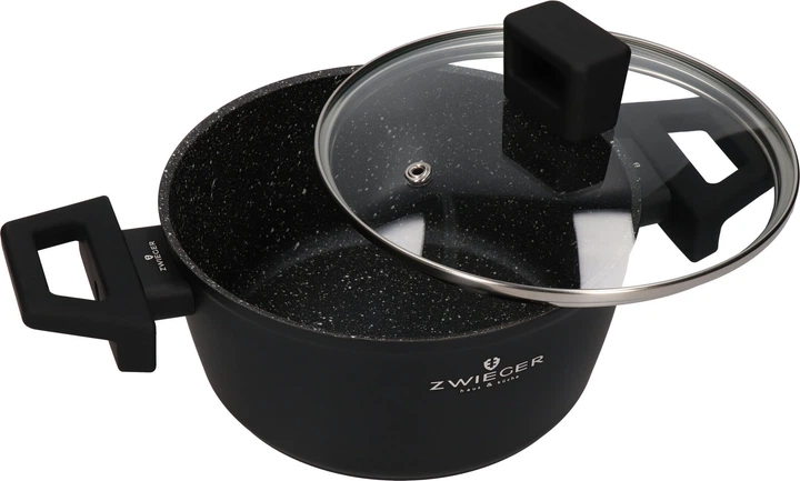 Garnek Zwieger Forte z pokrywką 18 cm 2 l (5903357378738) - Zdjęcie 2 Garnek Zwieger Forte z pokrywką 18 cm 2 l (5903357378738) - obraz 2