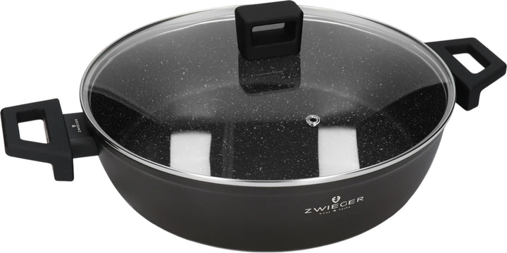 Garnek Zwieger Forte z pokrywką 28 cm 3.8 l (5903357379421) - Zdjęcie 1 Garnek Zwieger Forte z pokrywką 28 cm 3.8 l (5903357379421) - obraz 1