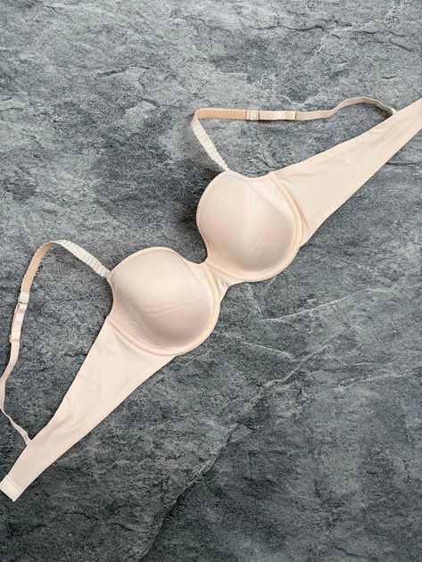 Бюстгальтер THIRDLOVE 24/7 Classic T-shirt Bra - айвори - 85A1/2 - изображение 2