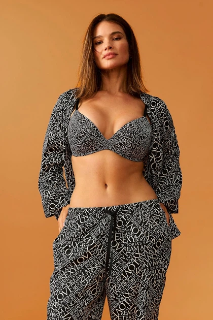 Бюстгальтер push-up Victoria's Secret 75C Чорний мікс (156999) - Фото 2 Бюстгальтер push-up Victoria's Secret 75C Чорний мікс (156999) - зображення 2