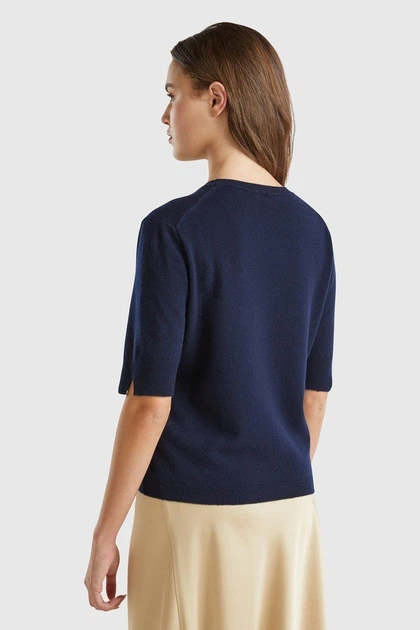 Джемпер Benetton 46(L) Синий (153724) - изображение 3