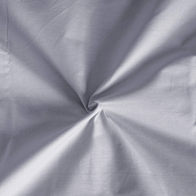 Простирадло Poplin Line "054 Light Gray" 150*220 - зображення 4