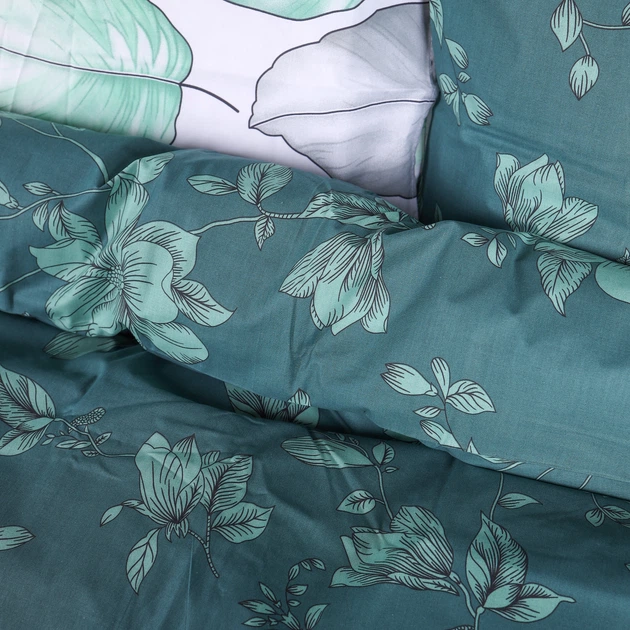 Простынь Ranforce Elite 17-0718 Emerald Foliage 150*220 - изображение 4