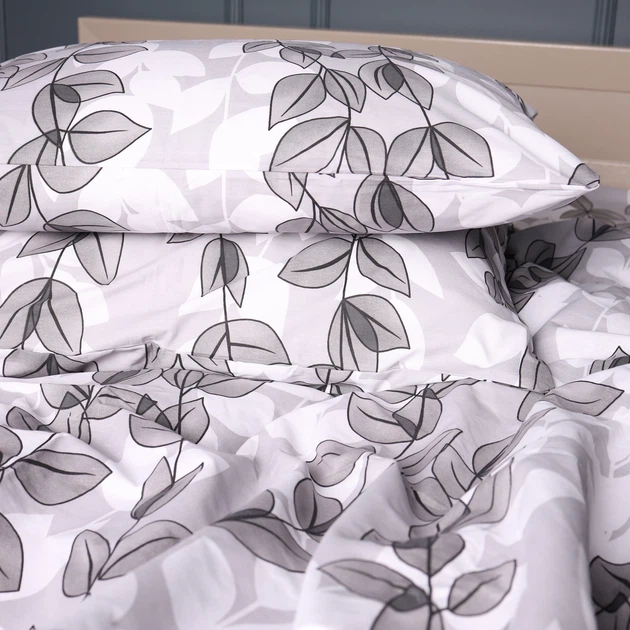 Простирадло Ranforce Elite 17-0695 Silver Foliage 110*160 - зображення 5