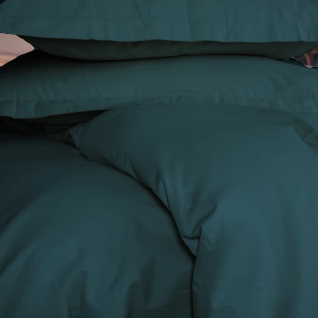 Простирадло Poplin Line "091 Emerald" 110*160 - зображення 5