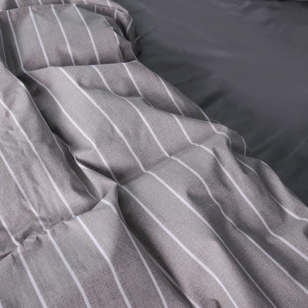 Простирадло Сатин 22-1423 Thin stripe 200*220 - зображення 4