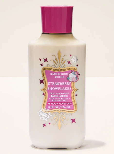 Лосьйон Strawberry Snowflakes Bath&Body Works 236 мл (26559303) - Фото 1 Лосьйон Strawberry Snowflakes Bath&Body Works 236 мл (26559303) - зображення 1
