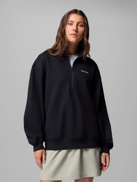 Свитшот на флисе оверсайз женский Columbia 152860410 XL Черный (1159864771) - Фото 1 Свитшот на флисе оверсайз женский Columbia 152860410 XL Черный (1159864771) - изображение 1