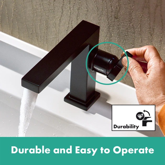 Змішувач для раковини Hansgrohe Tecturis E 110 Fine CoolStart 73020670 - зображення 15