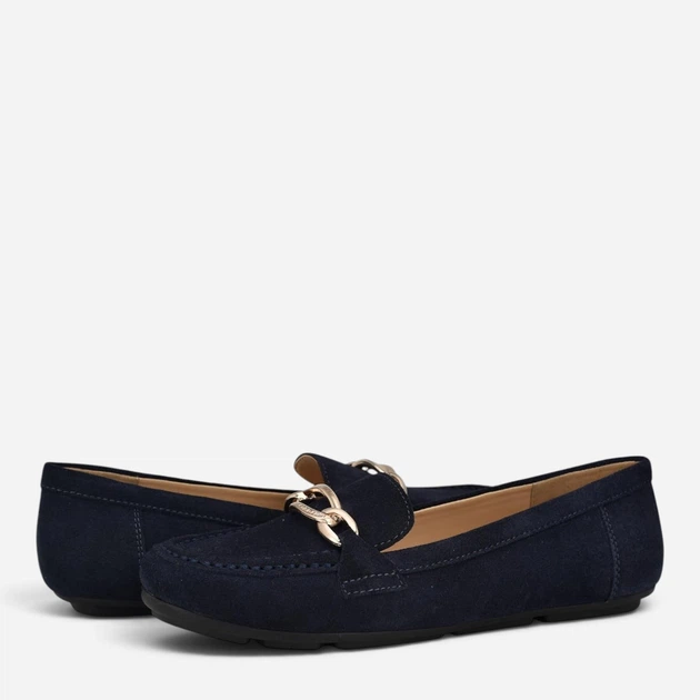Женские мокасины Calvin Klein Lenika 430600303 37 (6.5US) 24 см Синие (1162290257) - изображение 3
