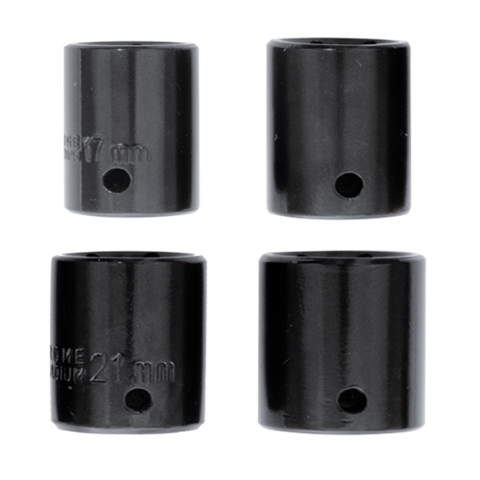 Гайковерт ударний мережевий, 1/2", 1020 Вт, 600 Нм + 4 головки YATO (YT-82021) - зображення 7