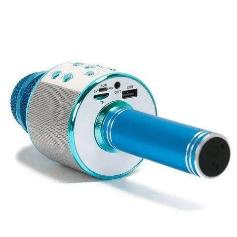 Бездротовий караоке-мікрофон Bluetooth Wster WS-858 CG01 PR3 для дітей - Фото 2 Бездротовий караоке-мікрофон Bluetooth Wster WS-858 CG01 PR3 для дітей - зображення 2