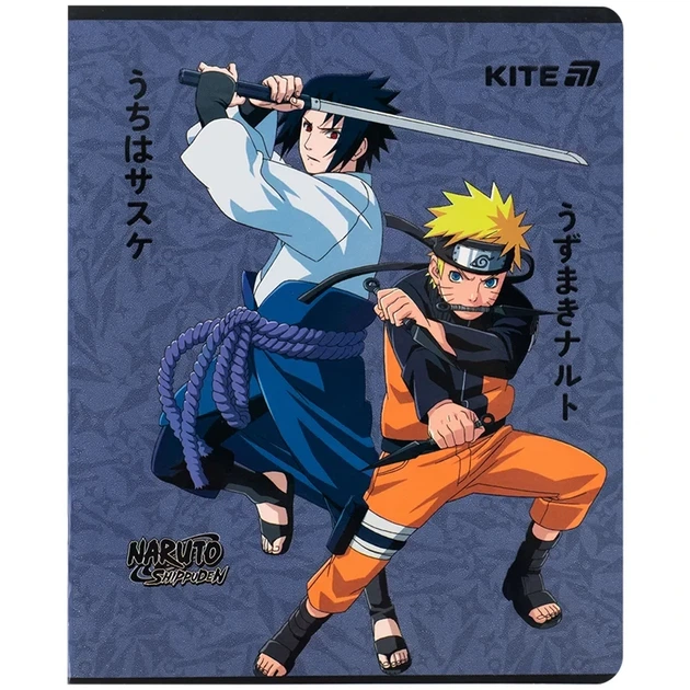 Зошит шкільний Kite Naruto 24 аркуші, клітинка NR25-238 - Фото 4 Зошит шкільний Kite Naruto 24 аркуші, клітинка NR25-238 - зображення 4