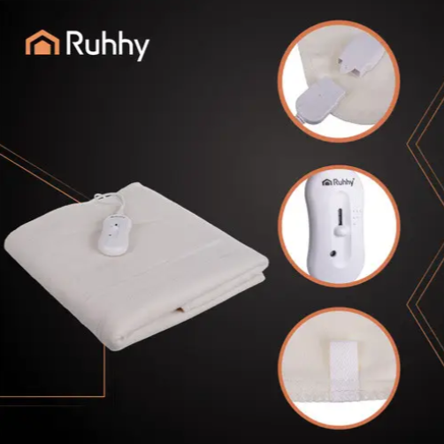 Електрична ковдра Ruhhy 190x80 см з підігрівом тепла - зображення 2